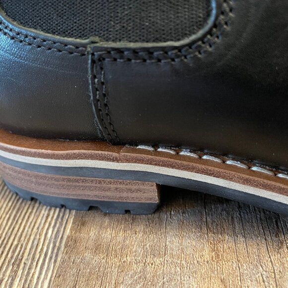 Helm The Finn Black Chelsea Boots, Leather, 7.5 / 8 D main image 6
